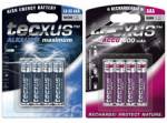 Baterías Tecxus Power Baterías Accus Aaa Aa 2 4 6 8 10 Unidades Etc. + De 2024 +