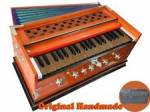 Harmonium Musical Instrument 7 Stopper Standard Multi Bellow 3.25 Octave Orange