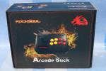 Joystick Para Juegos Usb Estilo Arcade Rocksoul Para Windows/pc/ps3, Negro