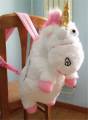 New Despicable Me 2 Cute Unicorn Backpack Plush Toy School Bag 60cm