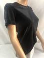T-shirt Femme Federica Tosi 75% Coton Taille S Couleur Noir Neuf !!!