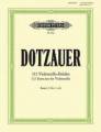113 Exercises For Violoncello, Book 1 By Friedrich Dotzauer (english)
