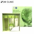 3w clinic aloe full water activating skin care 3 set (tÃ³nico+emulsiÃ³n+crema)