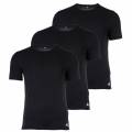 adidas sport adidas camiseta para hombre, pack de 3 - active core cotton, cuello redondo, cuello redondo, uni uomo