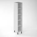 alvic mueble de cocina columna blanco 200x40x58cm
