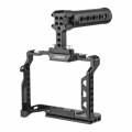 andoer kit de jaula de cámara de aleación de aluminio andoer con reemplazo de empuñadura superior para sony a7 iv