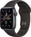 apple watch se 40 mm caja de aluminio en gris espacial - correa deportiva negra [wifi + cellular]