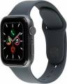 apple watch series 5 caja de aluminio de 40 mm en gris espacial - correa deportiva negra [wifi]