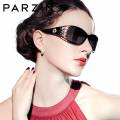 benzen parzin gafas de sol de lujo para mujer gafas de sol polarizadas para conducir gafas de sol vintage para mujer uv 400 negro pz18 donna