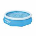 bestway piscina desmontable autoportante fast set 305x76 cm con depuradora de cartucho de 1.249 litros/h