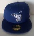 Bluefield Blue Jays Nueva Era 59fifty Milb En Campo Juego Azul Sombrero Ajustado Talla 7 1/2