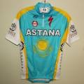Bnwt New Astana 2010 Moa Sport Cycling Jersey 1/4 Zip Maillot Cycliste Size 3