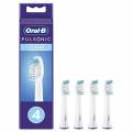 braun oral-b pulsonic clean - cabezales para cepillo de dientes (4 unidades)
