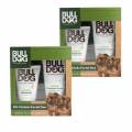 bulldog lote de 2 packs original, cuidado facial hombres duo, limpiador 150 ml + crema hidratante 100 ml uomo