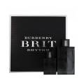 burberry - brit rhythm for men edt 90 ml + edt 30 ml - giftset uomo