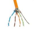Cable De Instalación Acome Tn-7000-1 Kat.7 Naranja 4p S/ftp Awg23 50 M E33016006