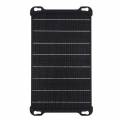cafago 15w etfe panel solar cargador solar energía solar portátil módulo solar de silicio monocristalino alta eficiencia con cc y puerto usb dual
