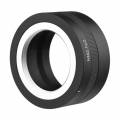 cafago anillo adaptador de montaje de lente manual aleación de aluminio para lente de montaje m42 a nikon z5 / z6 / z7 / z50 cámara sin espejo de montaje en z