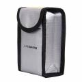 cafago saco de bolsa de bolsa resistente al calor portátil antiincendios para carga y almacenamiento de batería dji phantom 3 140x90x55mm