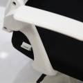 cafago silla de oficina ergonómica con altura ajustable reposabrazos retráctil función de inclinación respaldo alto silla ejecutiva de malla silla giratoria con ruedas transpirable brazos abatibles