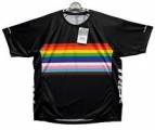 Camiseta Trek Para Hombre 3xl Rainbow Pride Tech Personalizada Suelta Bicicleta Jersey Xxxl