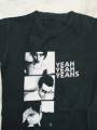 Camiseta Vintage Yeah Yeah Yeahs Band Negra Algodón Unisex Todas Las Tallas Jj2314