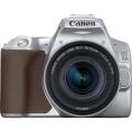 canon camara digital canon reflex eos 250d+ef-s 18-55mm f/4-5.6 is stm/24.1mp/ digic 8/ 4k/ wifi/ bluetooth/ plata