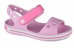 crocs crocband sandal kids 12856-6gd, para niÃ±a, sandalias, rosa