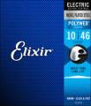 Cuerdas De Guitarra Eléctrica Elixir 12050 Polyweb Light 10-46 1-3 Paquetes