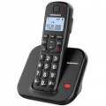 daewoo telefono inalambrico dect daewoo dtd-7200 negro / manos libres / teclas grandes / lcd /