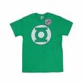 dc comics camiseta con logo de linterna verde para hombre uomo