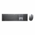dell kit teclado + mouse raton dell premier multi-device km7321w wireles inalambrico gris titanio, blu
