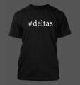 #deltas - Camiseta Divertida Para Hombre Nueva Rara
