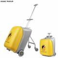 double traveller nuevo 2022 dibujos animados bebÃ© paseo en carrito equipaje perezoso niÃ±os cubierta de carrito caja maleta para scooter equipaje rodante maleta de mano