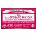 dr. bronner's dr. bronners - magic soap bar rose 140g