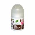 dr organic desodorante aceite de coco organico 50ml