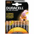 duracell duracell plus power pila alcalina aaa lr03 pack 8