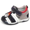 E6678 Sandalo Bimbo Blu/grey Nero Giardini Junior Scarpe Shoe Baby Boy