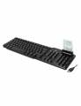 electronicamente teclado ewent 3252 con smart card black