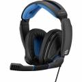 epos sennheiser auriculares gaming gsp 300 jack 3.5mm microfono negro y azul
