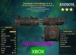 Exe5015 Minigun Fallout76 Xbox