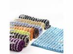 export trading textile alfombra baño shagy rayas