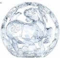 Figura De Cristal Swarovski Zodiaco Chino Ovejas Transparente #5136781 Nueva En Caja $599