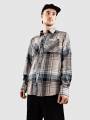 fox turnouts utility flannel camisa gris