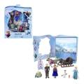 frozen disney minis pack 6 figuras muñecos con caja set de juego juguete 3 años (mattel hlx04)