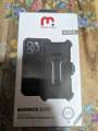 Funda Mybat Pro Maverick Series Iphone 15 Pro Max Con Clip Para Cinturón Estuche Magsafe Negra