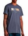 g star raw camiseta multi colored azul grisaceo para hombre uomo