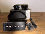 Gafas De Sol De Seguridad Wiley X Wx Omega Acome01 Marcos Negros Mate Lentes Tintadas Nuevas