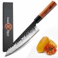 grand sharp cuchillo de chef hamdmade de 8 pulgadas 3 capas japonesas aus10 cuchillos de cocina de acero herramientas de cocina