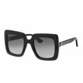 gucci eyewear gafas de sol para mujer gg0328s 001 acetate black, donna
